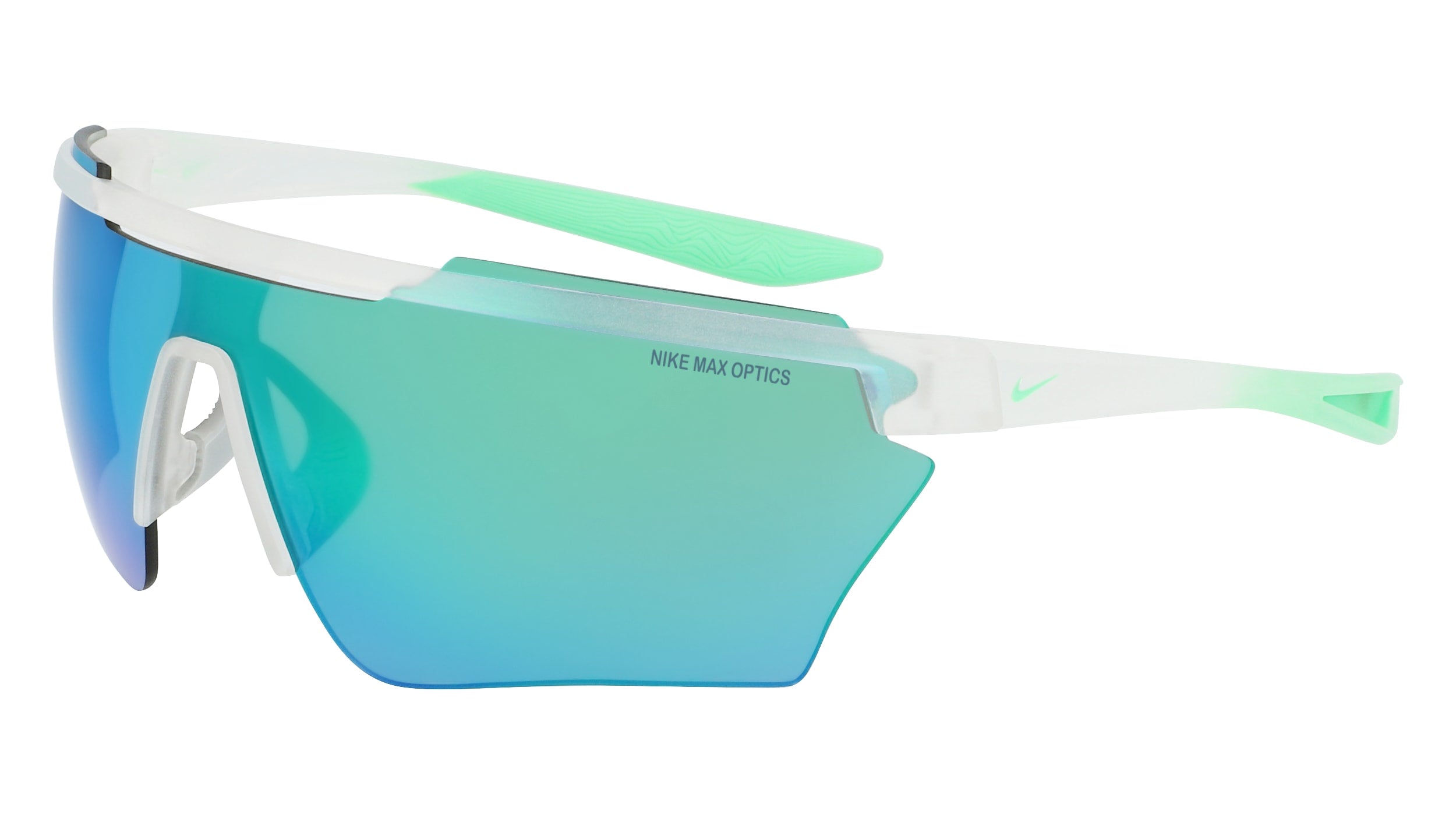 Color_900 - MATTE CLEAR/GREEN MIRROR