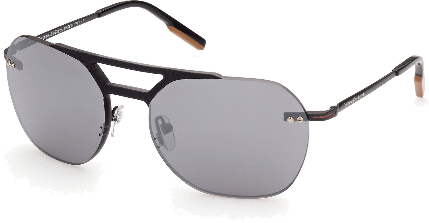 Color_01E - shiny black / brown