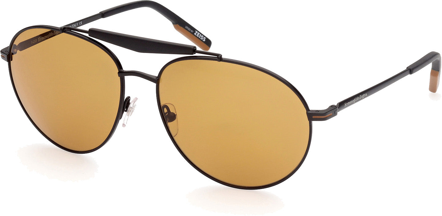 Color_02E - matte black / brown