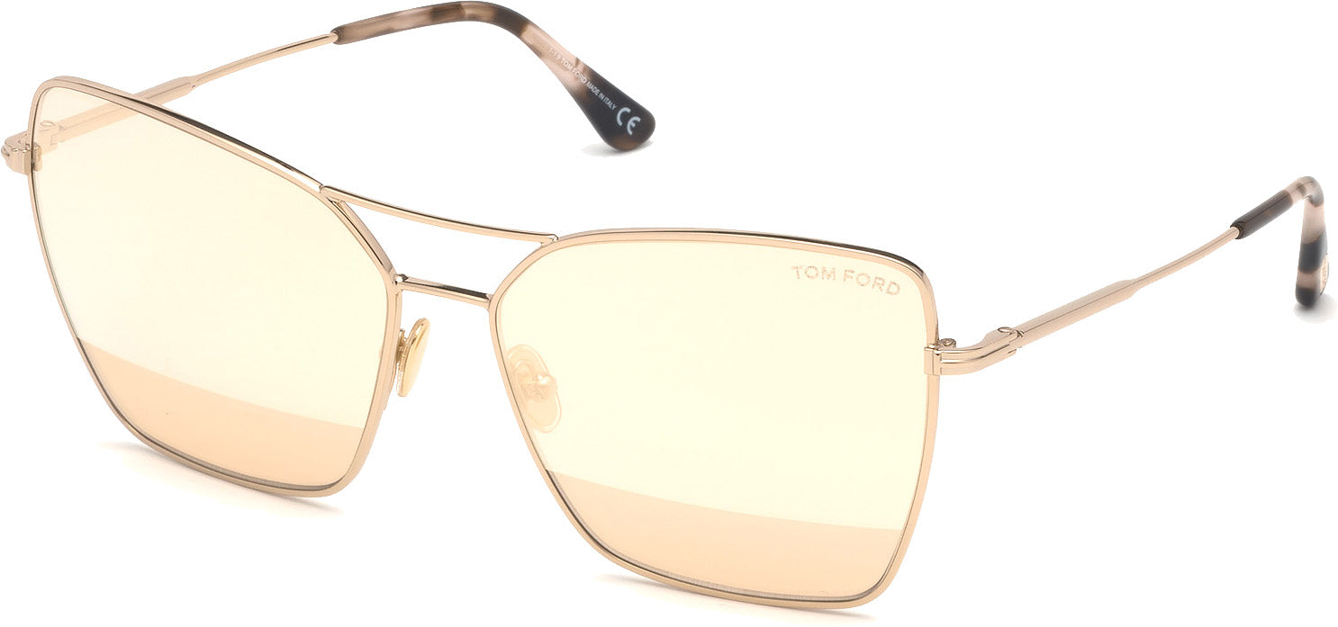 Color_28Z - shiny rose gold / gradient