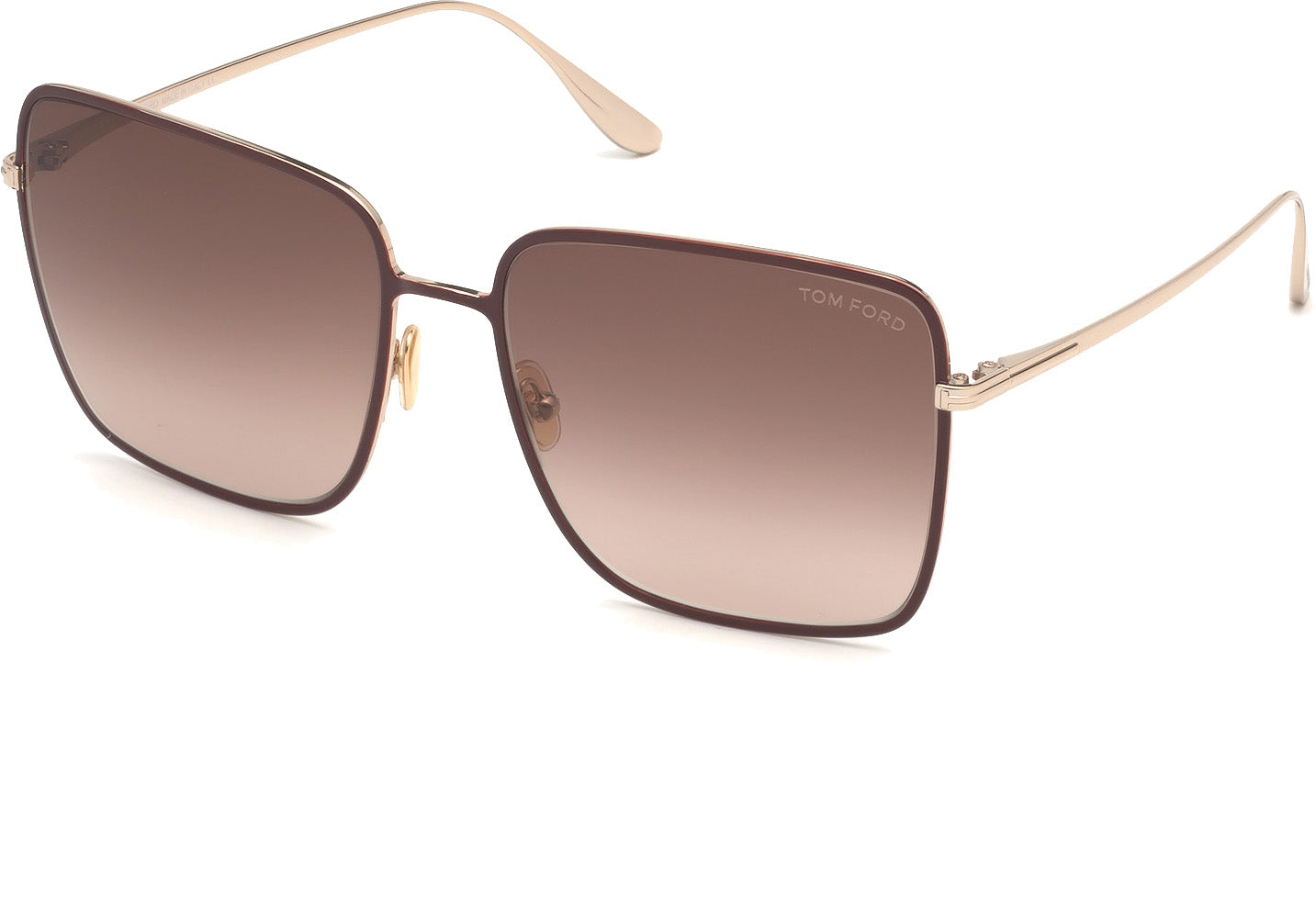 Color_69F - shiny bordeaux / gradient brown