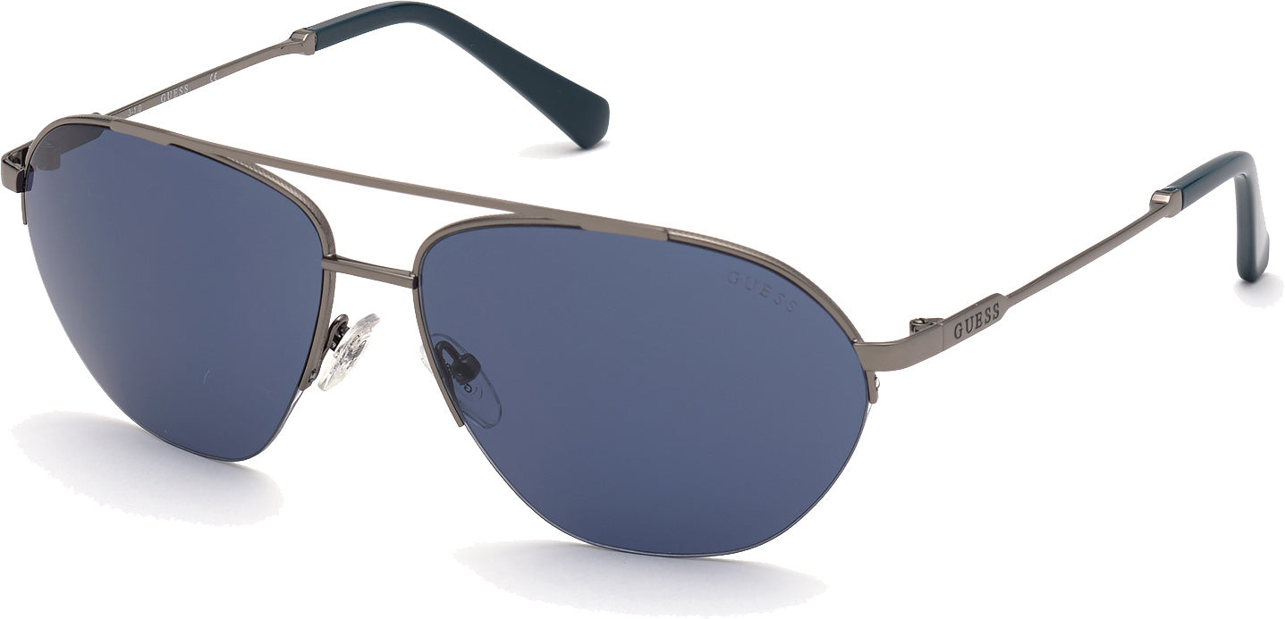 Color_08V - shiny gunmetal / blue