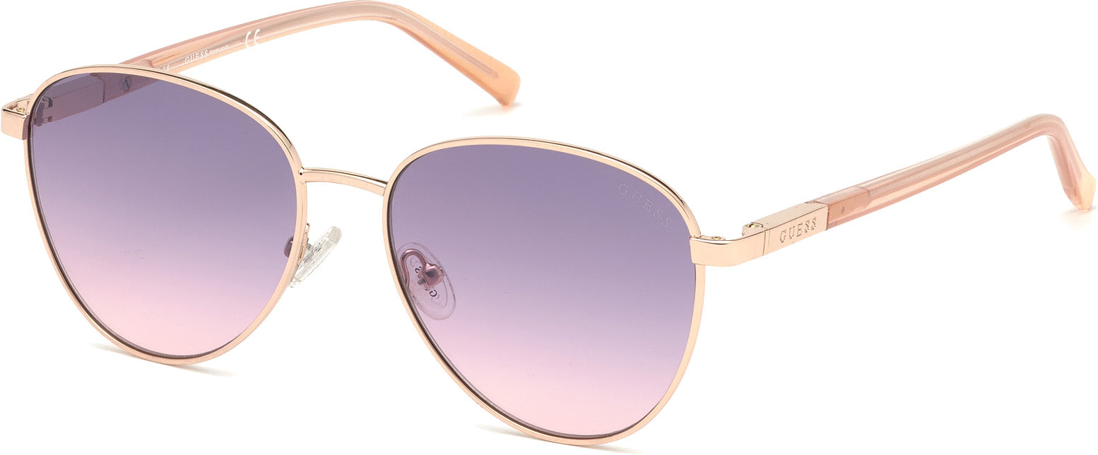 Color_28Z - shiny rose gold / gradient