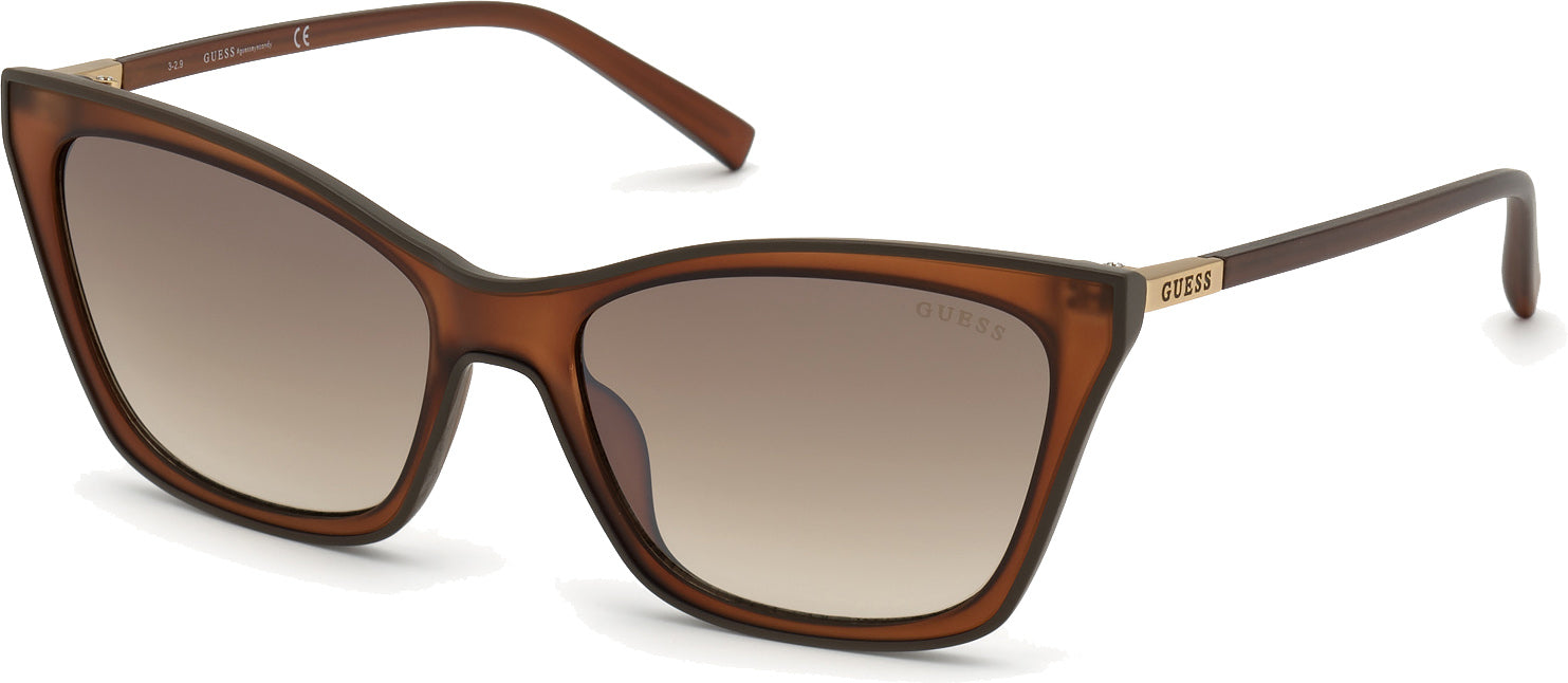 Color_45F - shiny light brown / gradient brown