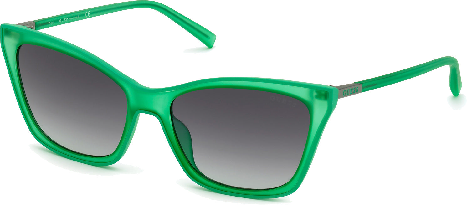 Color_94B - matte light green / gradient smoke