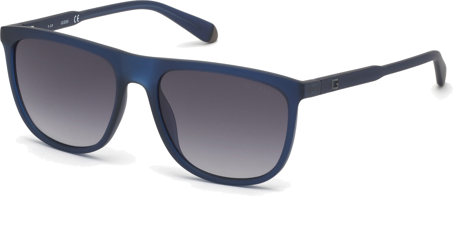 Color_91B - matte blue / gradient smoke