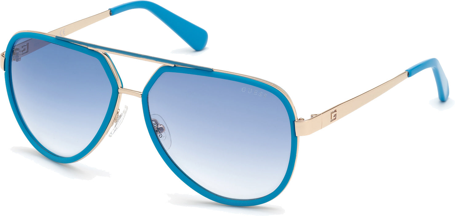 Color_85W - matte light blue / gradient blue