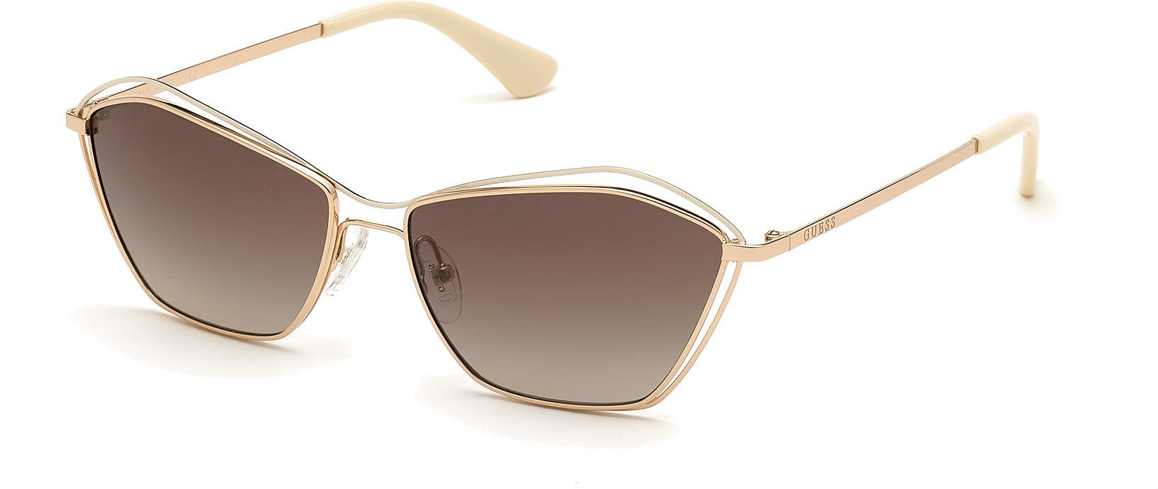 Color_32G - gold / brown mirror