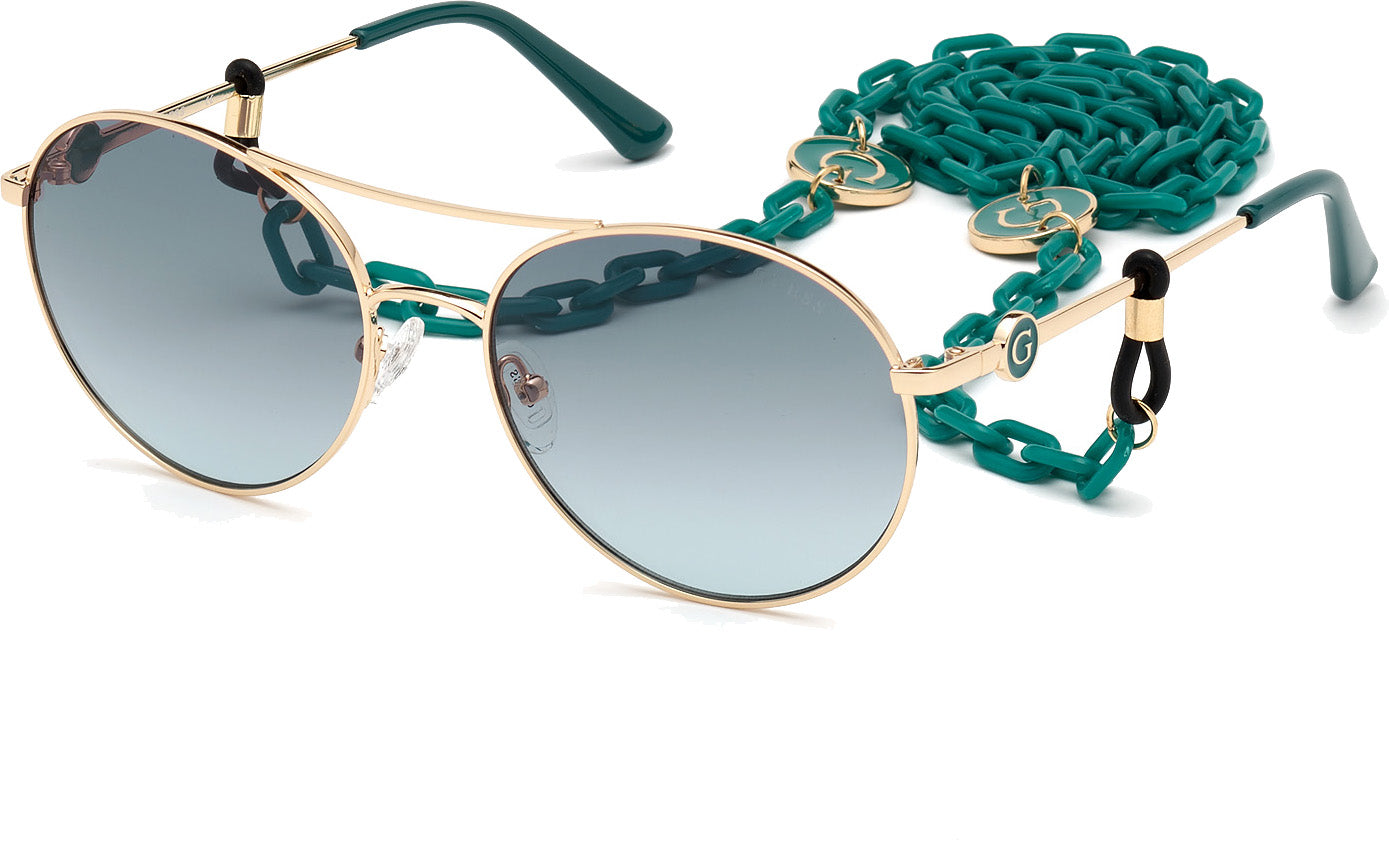 Color_32P - gold / gradient green