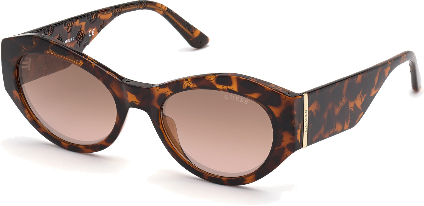 Color_52G - dark havana / brown mirror
