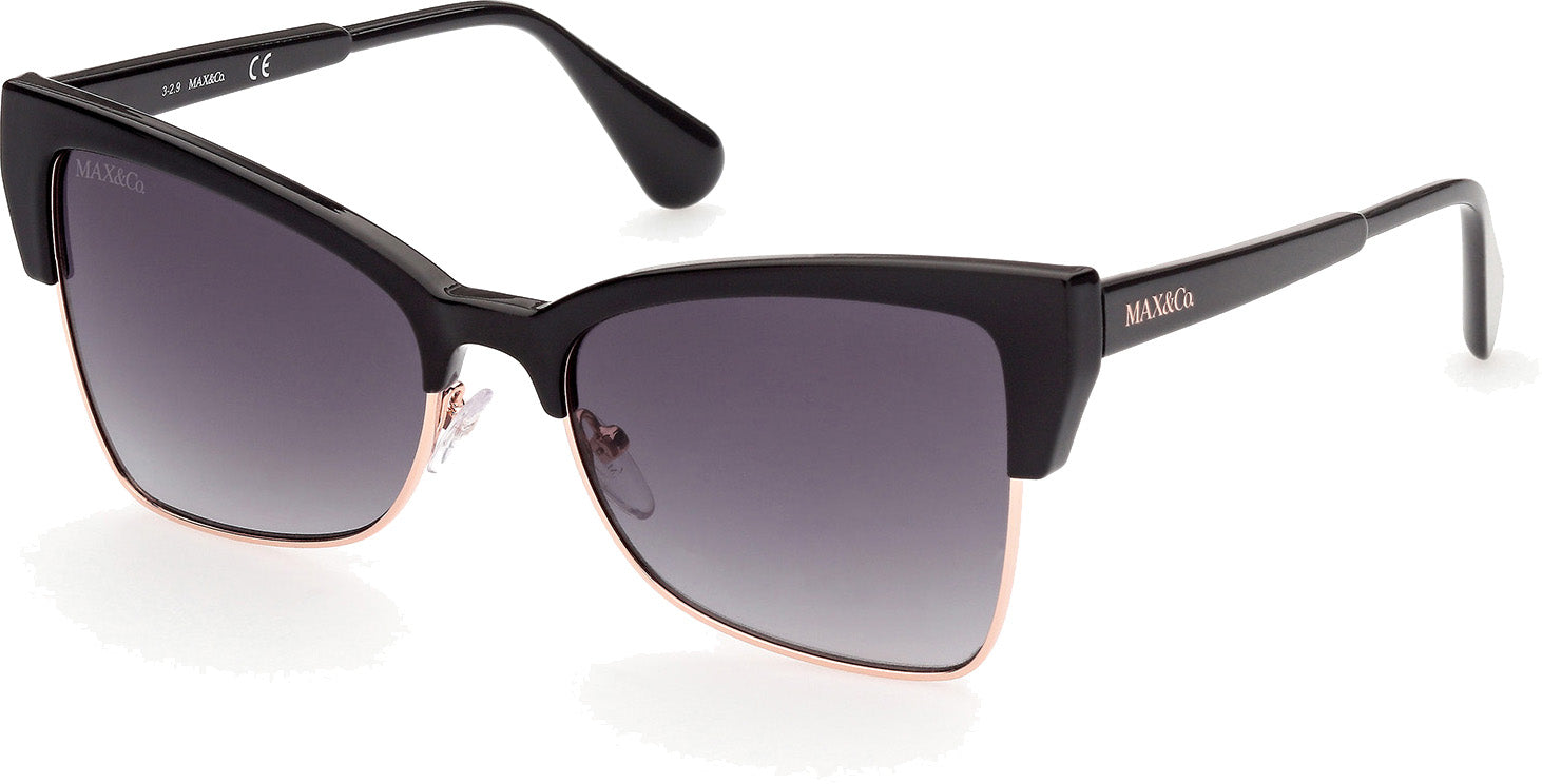 Color_01B - shiny black / gradient smoke