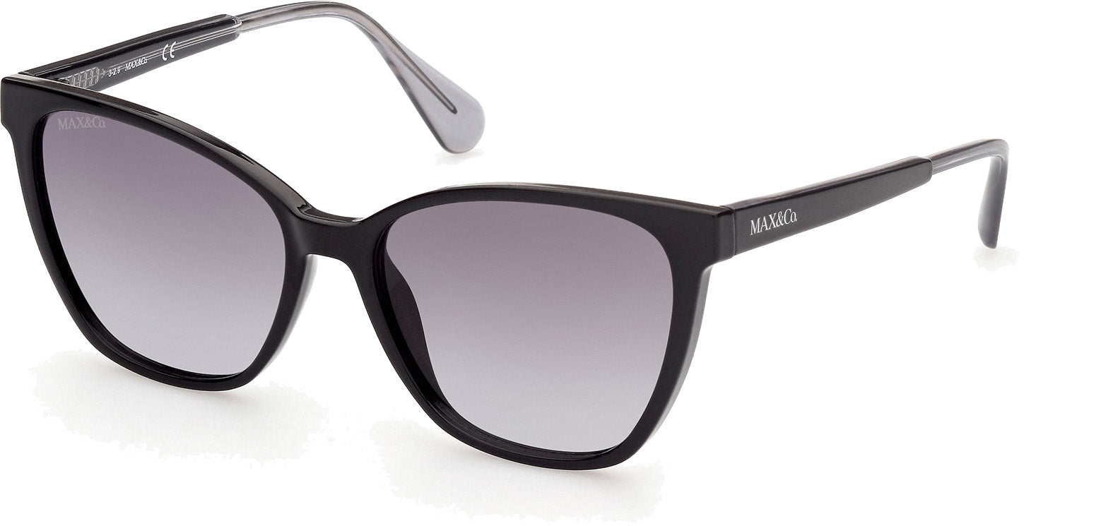 Color_01B - shiny black / gradient smoke