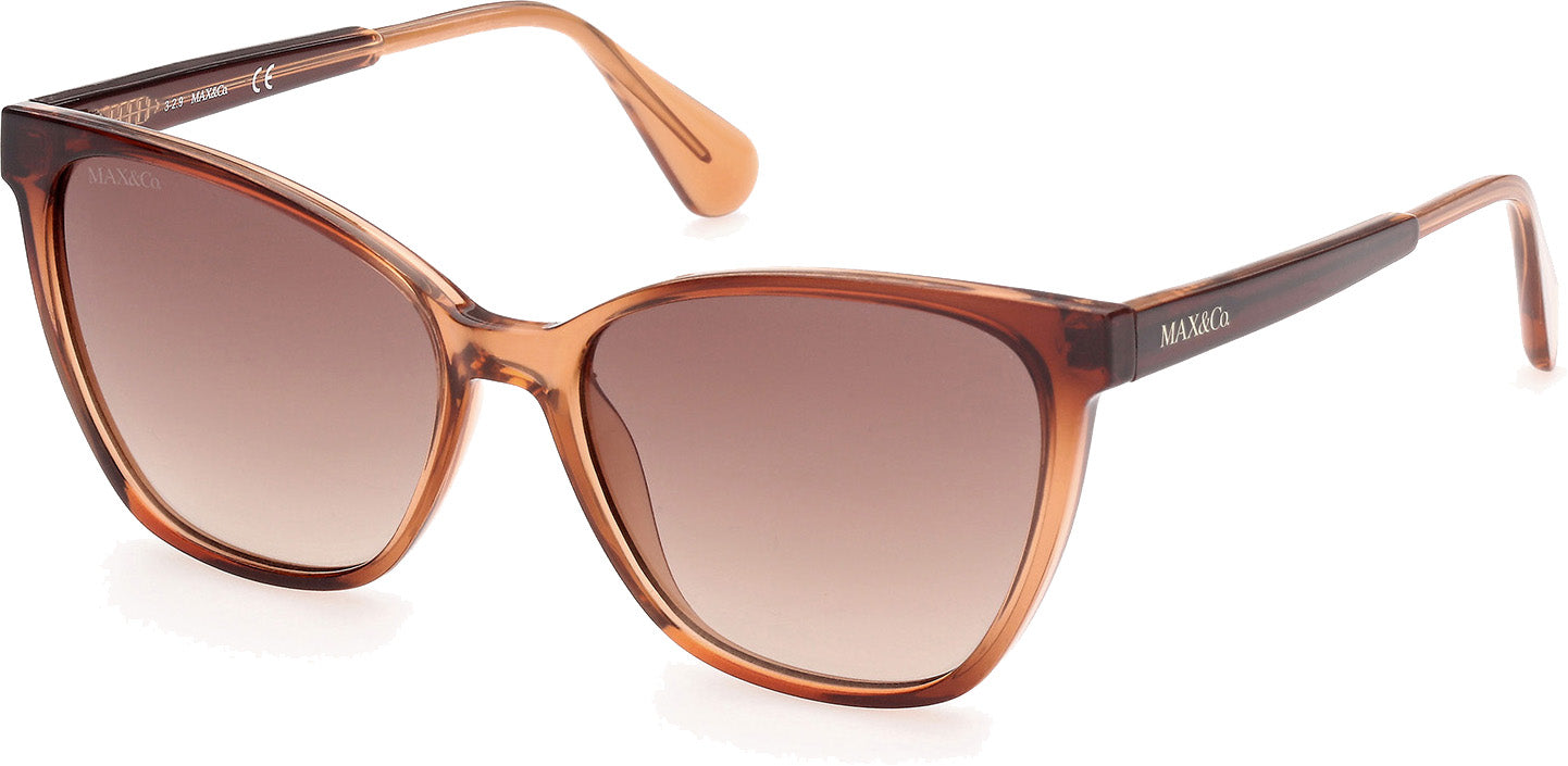 Color_48F - shiny dark brown / gradient brown