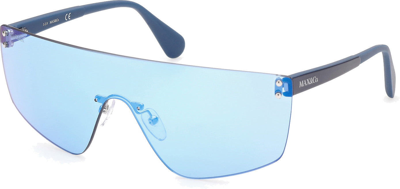 Color_90X - shiny blue / blue mirror