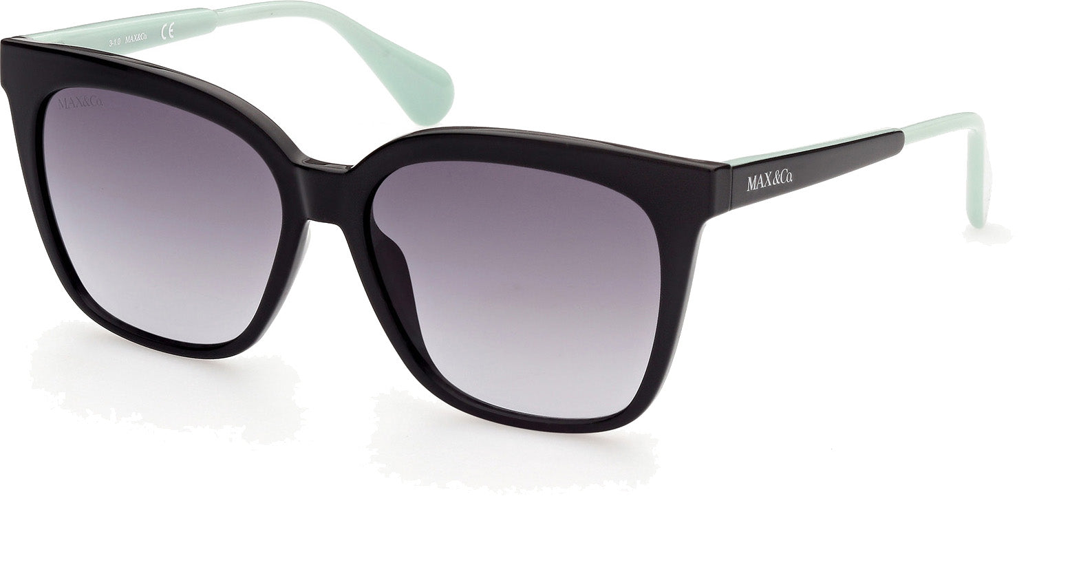 Color_01B - shiny black / gradient smoke