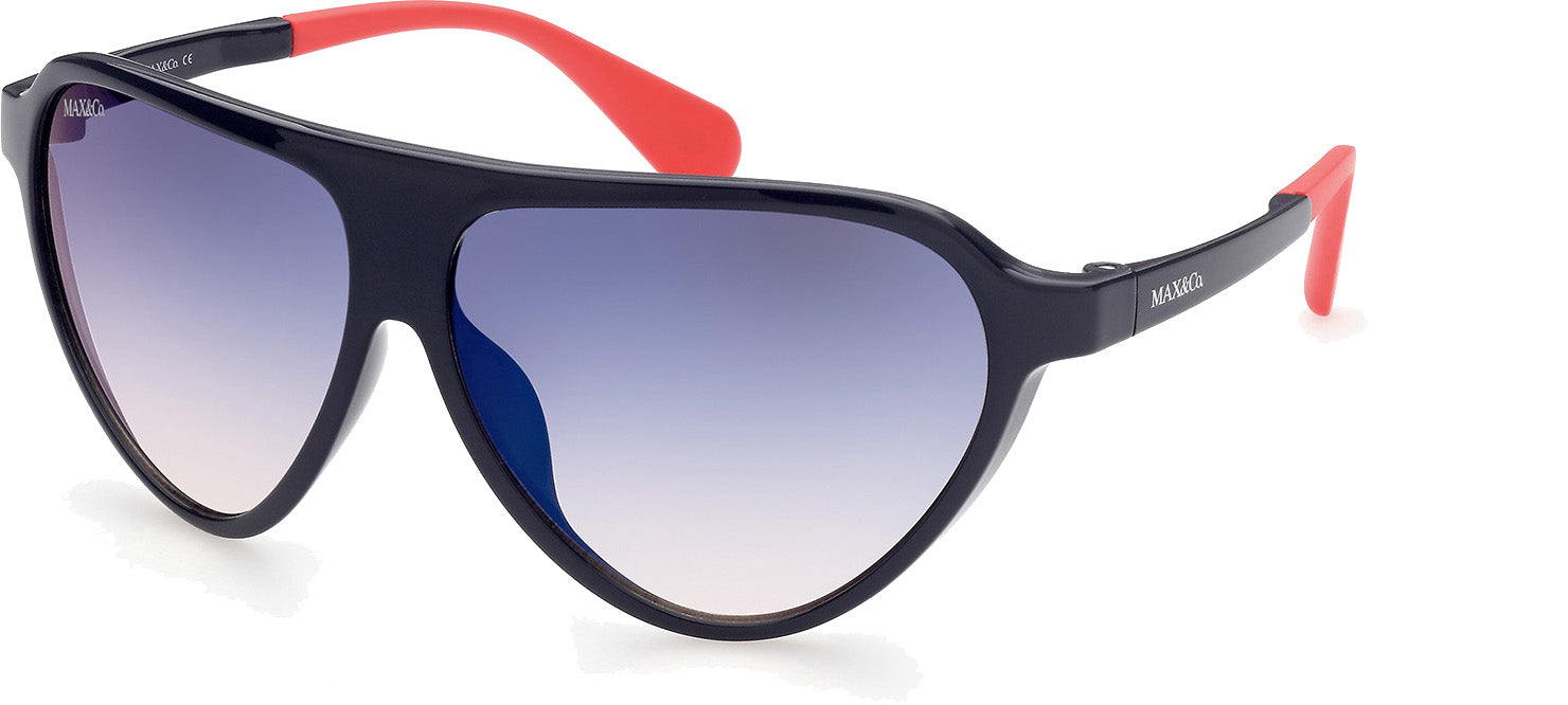 Color_90X - shiny blue / blue mirror