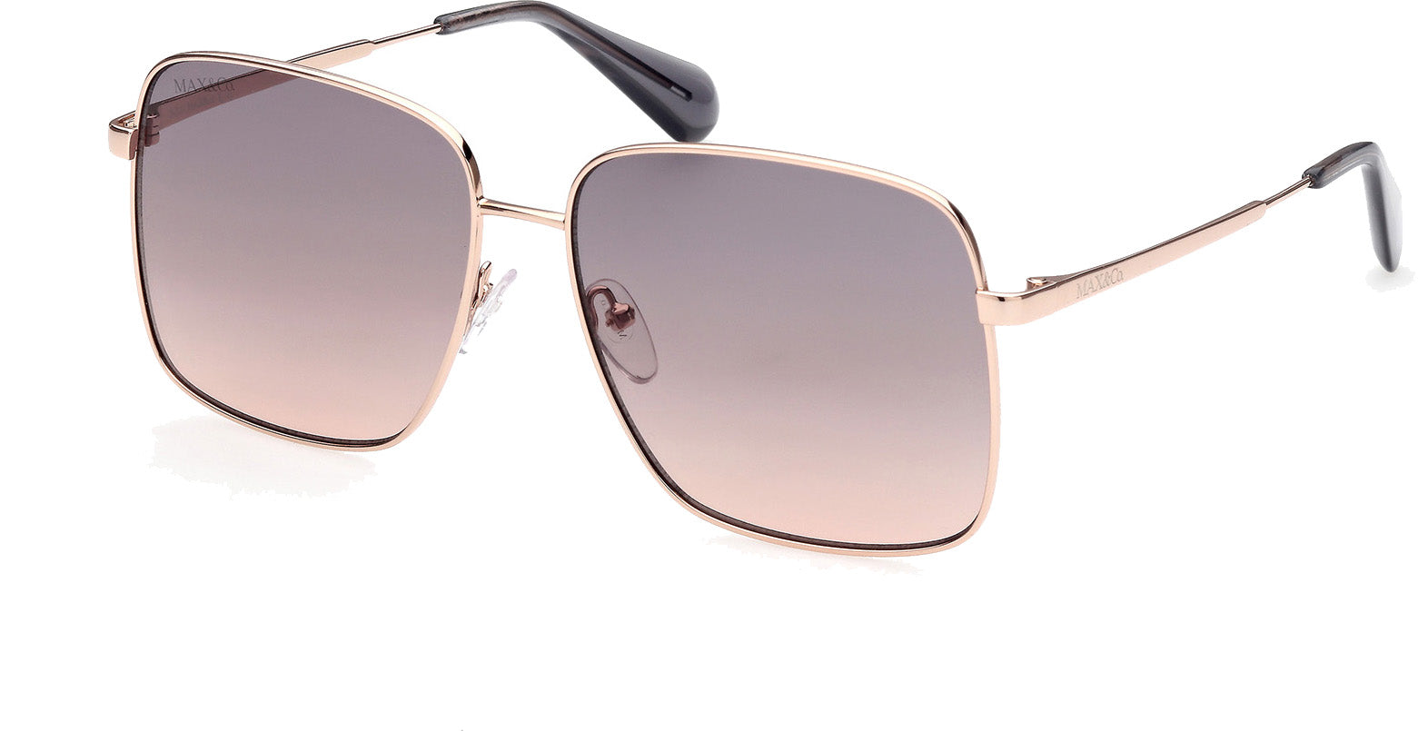 Color_28B - shiny rose gold / gradient smoke