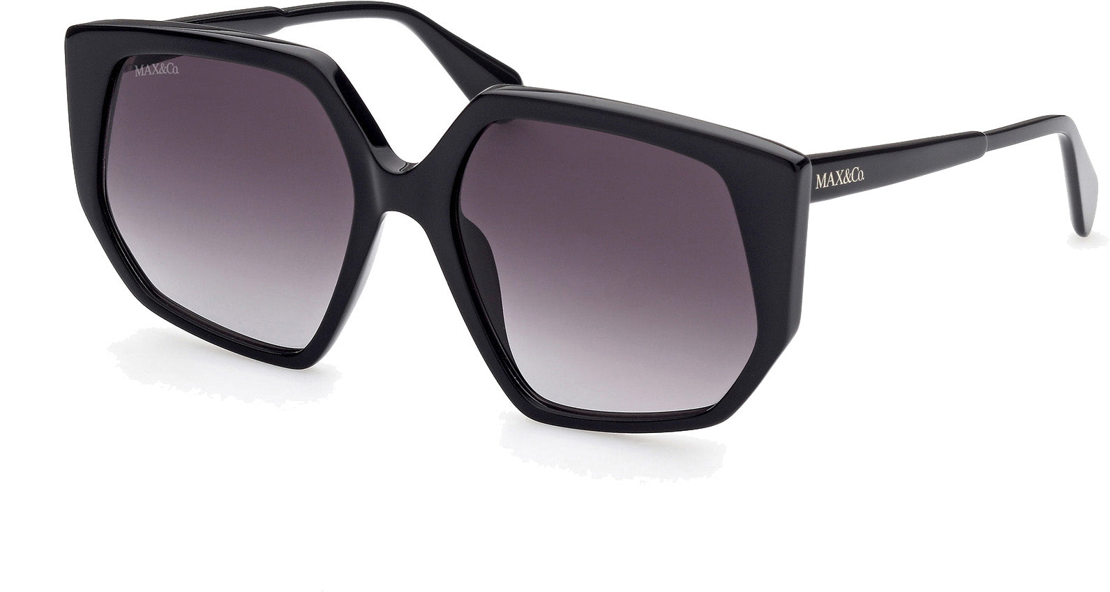 Color_01B - shiny black / gradient smoke