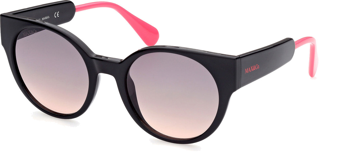 Color_01B - shiny black / gradient smoke