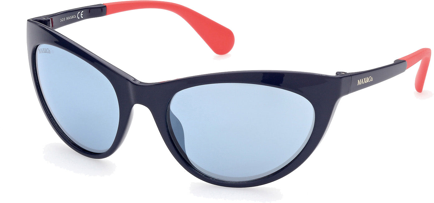 Color_90X - shiny blue / blue mirror