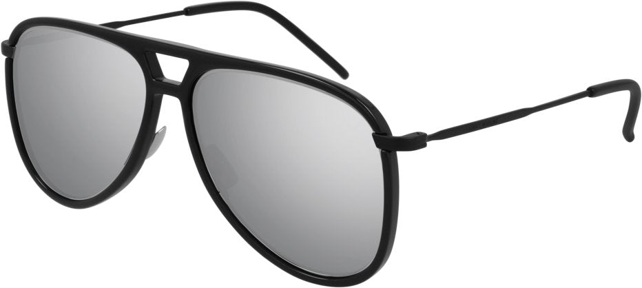 Color_CLASSIC 11 RIM-002 - BLACK - SILVER - MIRROR