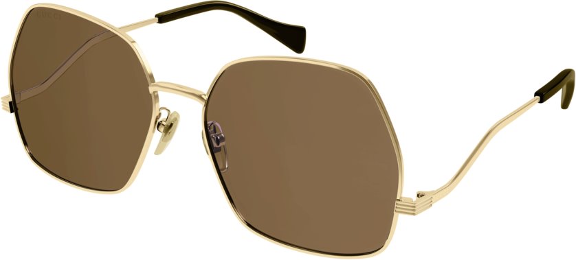 Color_GG0972S-002 - GOLD - BROWN