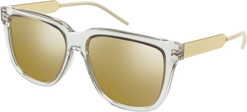 Color_GG0976S-004 - CRYSTAL - GOLD - MIRROR(DOUBLE)