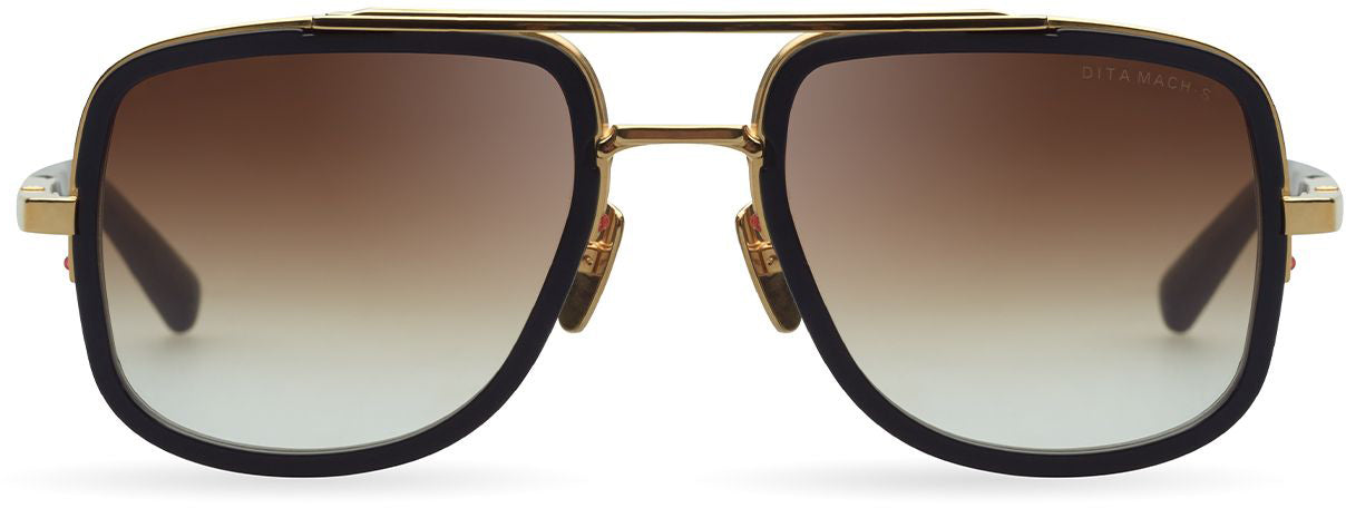 Color_DTS412-A-01 - YELLOW GOLD - MATTE BLACK - DARK BROWN TO CLEAR GRADIENT