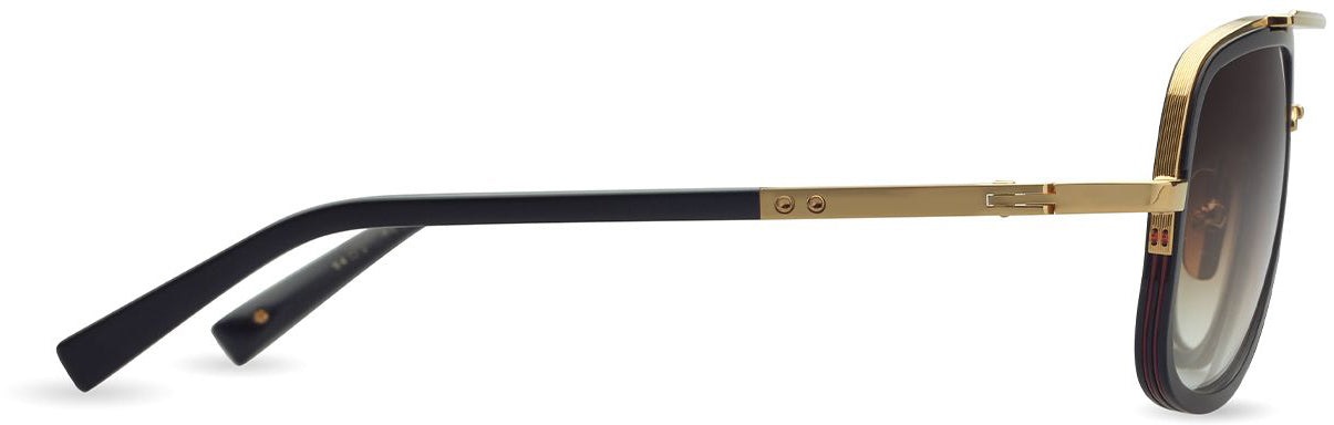 Color_DTS412-A-01 - YELLOW GOLD - MATTE BLACK - DARK BROWN TO CLEAR GRADIENT