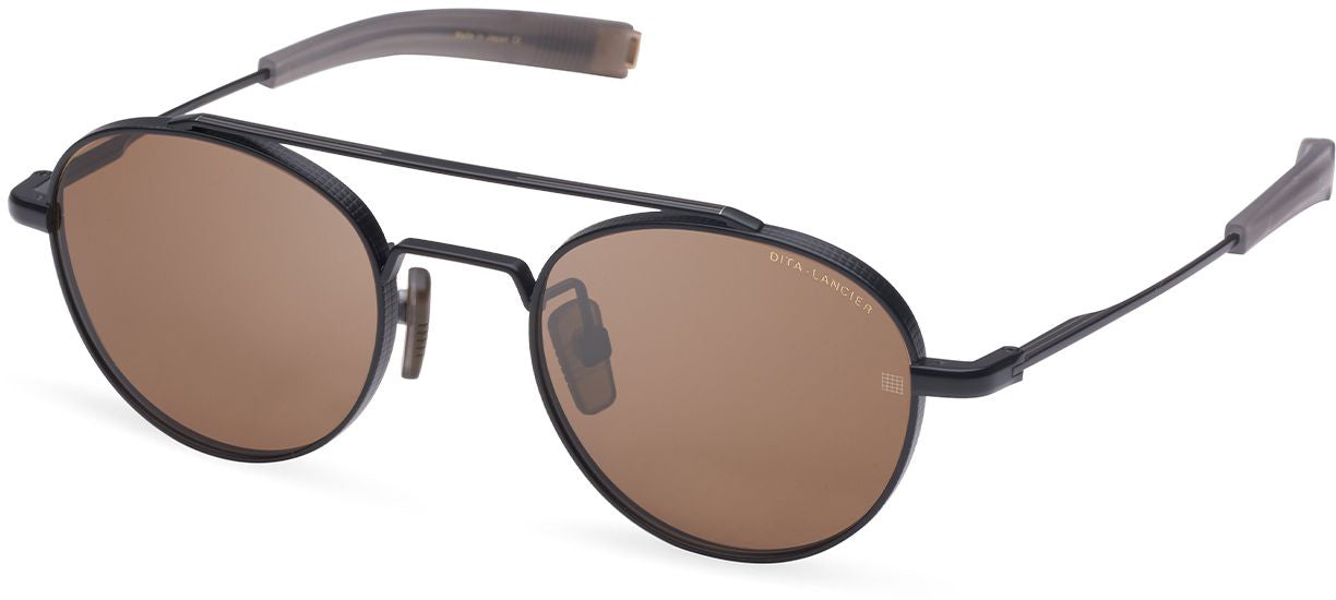 Color_DLS103-50-06 - MATTE BLACK - DITA-LAND LENS - BROWN POLARIZED