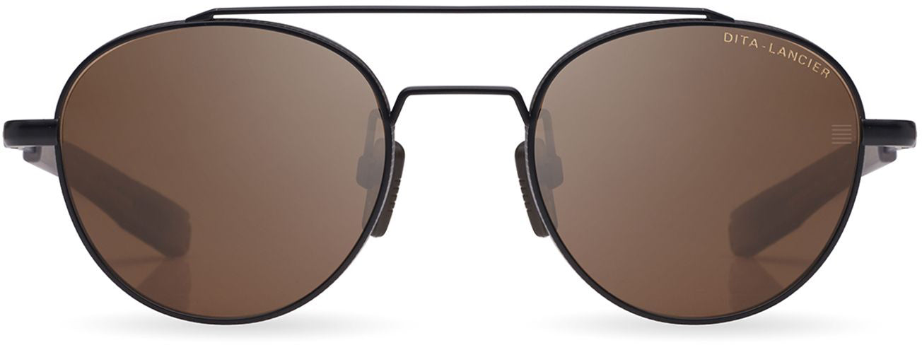 Color_DLS103-50-06 - MATTE BLACK - DITA-LAND LENS - BROWN POLARIZED