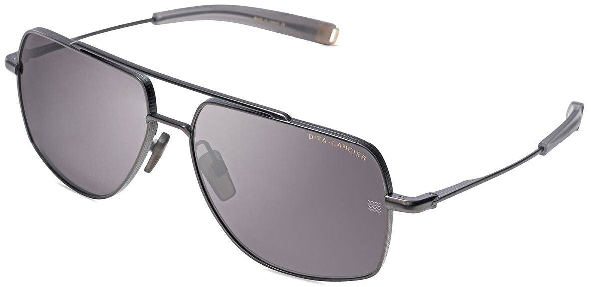 Color_DLS107-A-04 - BLACK GUN - DITA-SEA LENS - GREY POLARIZED