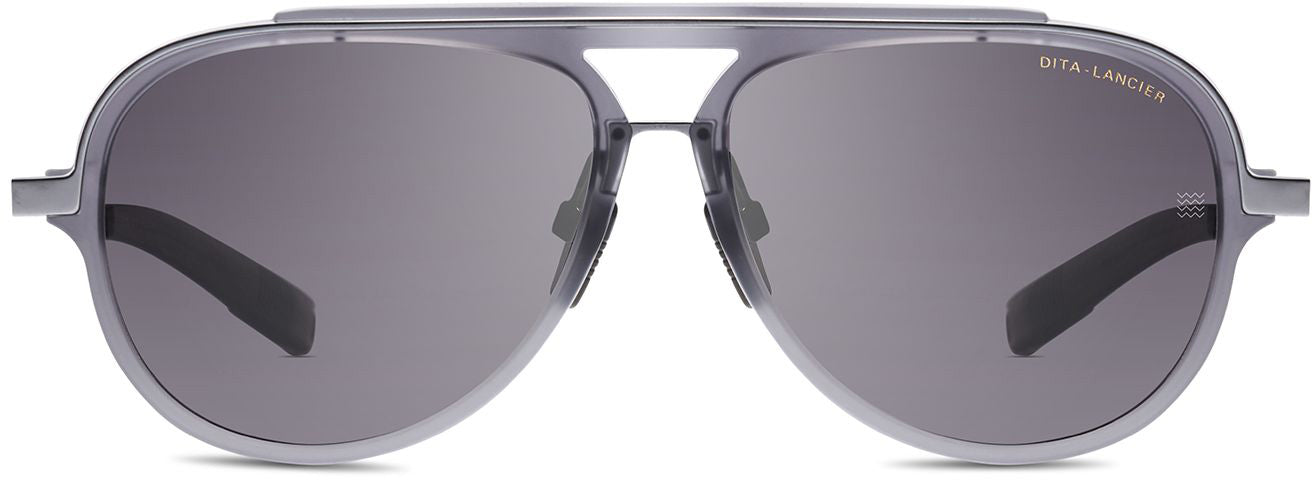 Color_DLS406-A-02 - MATTE CRYSTAL GREY/BLACK PALLADIUM - DITA-SEA LENS - GREY POLARIZED