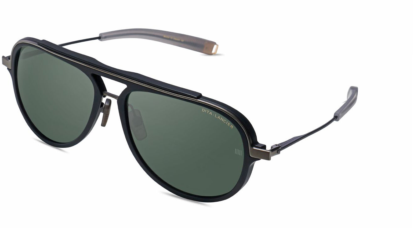 Color_DLS406-A-03 - MATTE BLACK/MATTE GUN METAL - DITA-AIR LENS - G-12