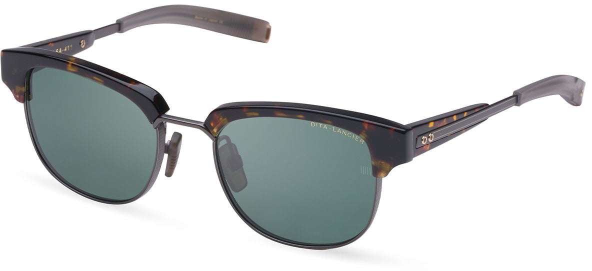 Color_DLS411-A-03 - BLACK GUN - TORTOISE - DITA-AIR LENS - G-12