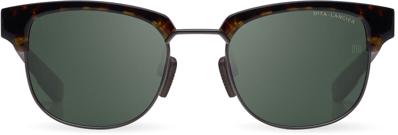 Color_DLS411-A-03 - BLACK GUN - TORTOISE - DITA-AIR LENS - G-12