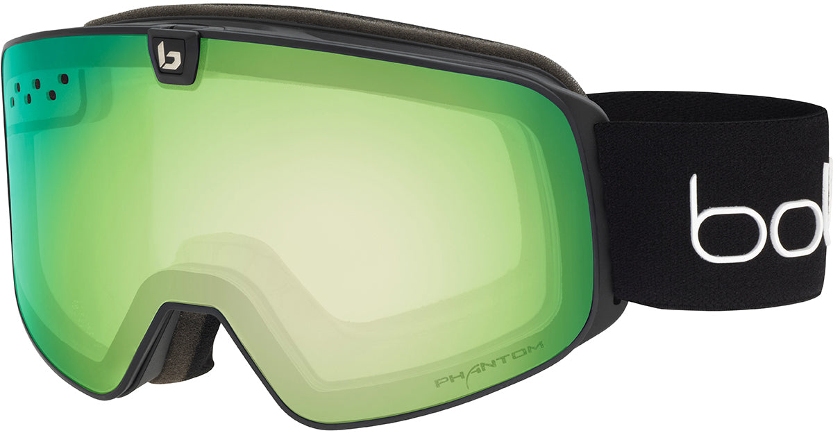 Color_22069 - Black Cubes Matte - Phantom Green Emerald Photochromic Cat 1 to 3 & Lemon Cat 0