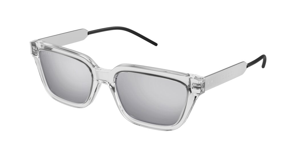 Color_GG0975S-002 - CRYSTAL - SILVER - MIRROR(DOUBLE)