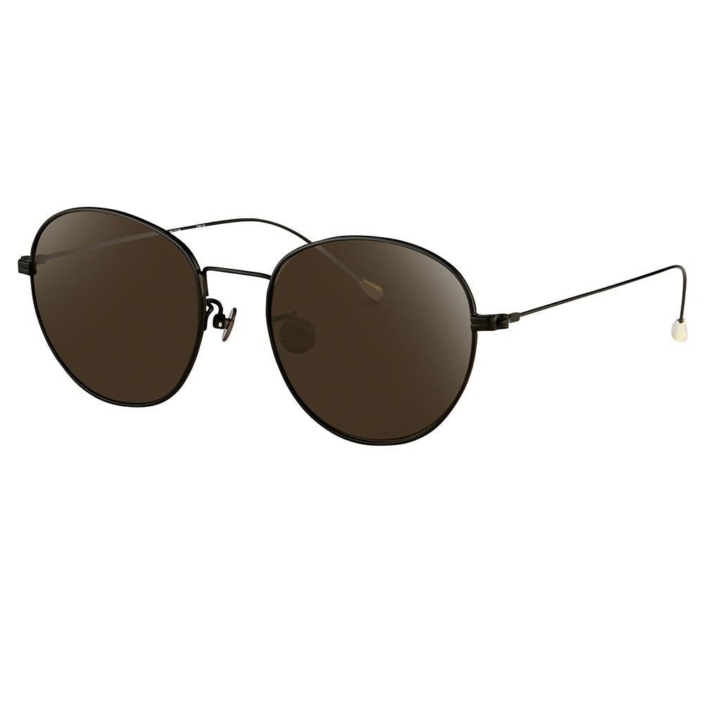 Color_AD28C1SUN - Ann Demeulemeester 28 C1 Oval Sunglasses