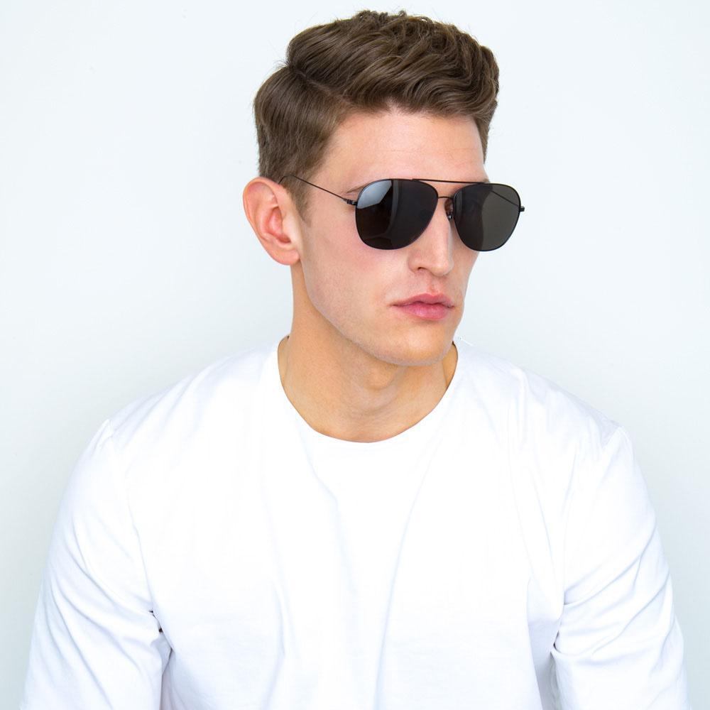 Color_AD48C1SUN - Ann Demeulemeester 48 C1 Aviator Sunglasses