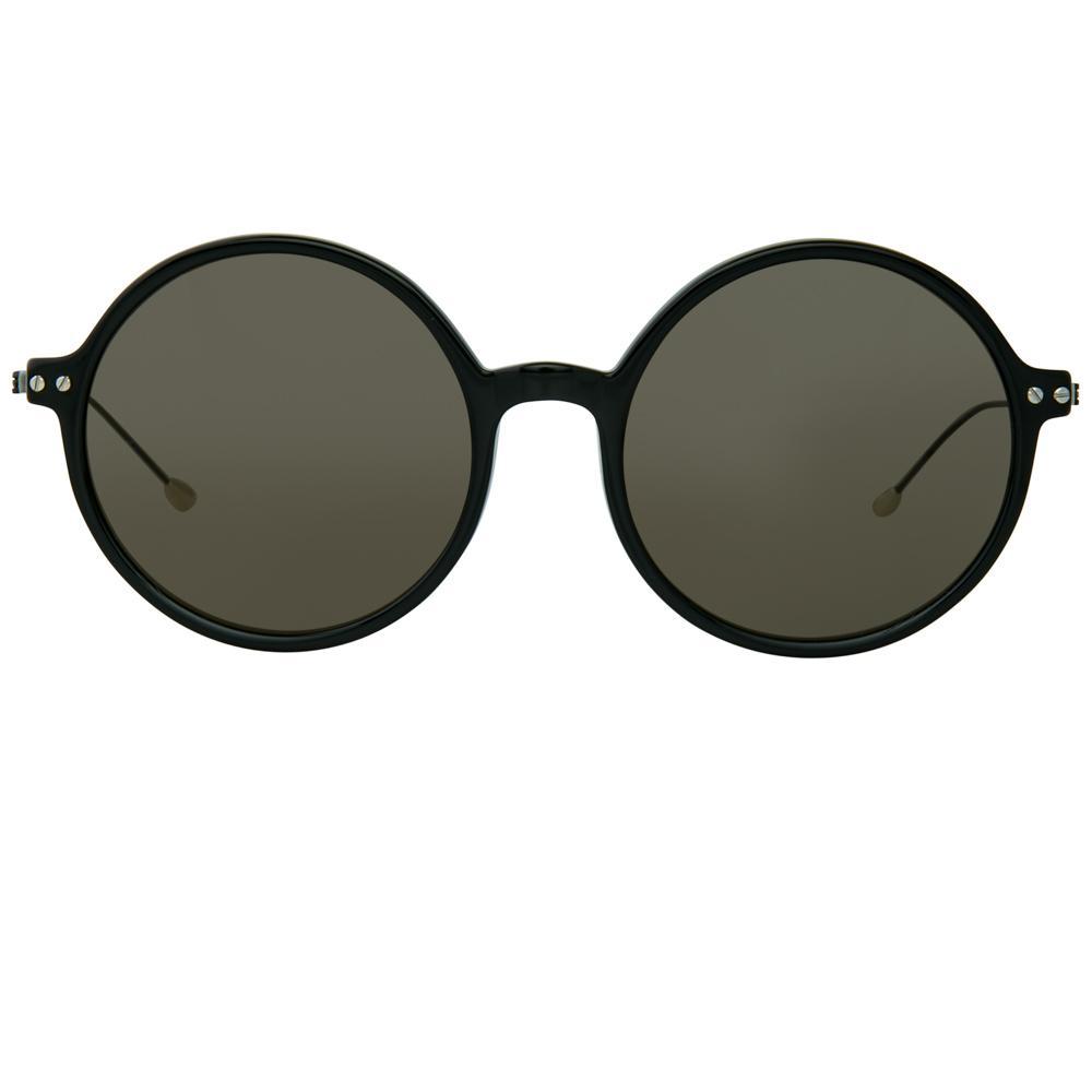 Color_AD54C1SUN - Ann Demeulemeester 54 C1 Round Sunglasses