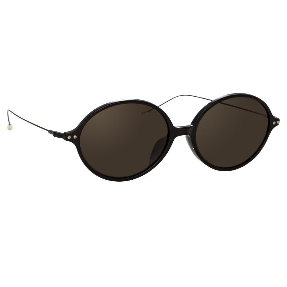 Color_AD64C1SUN - Ann Demeulemeester 64 C1 Oval Sunglasses
