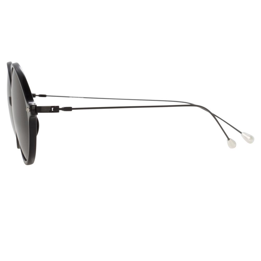 Color_AD64C1SUN - Ann Demeulemeester 64 C1 Oval Sunglasses