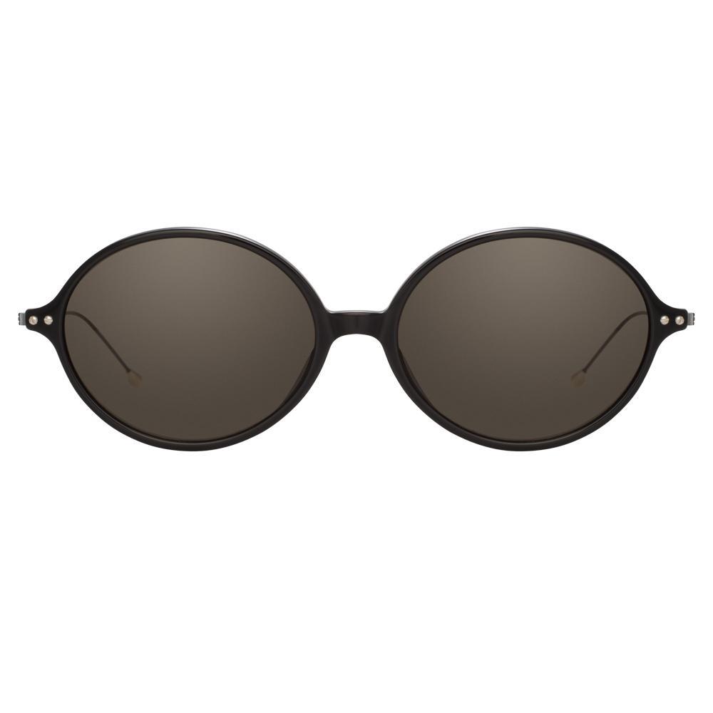 Color_AD64C1SUN - Ann Demeulemeester 64 C1 Oval Sunglasses