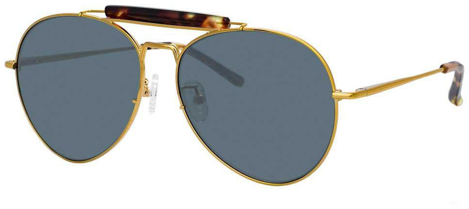 Color_DVN187C1SUN - Dries Van Noten 187 C1 Aviator Sunglasses