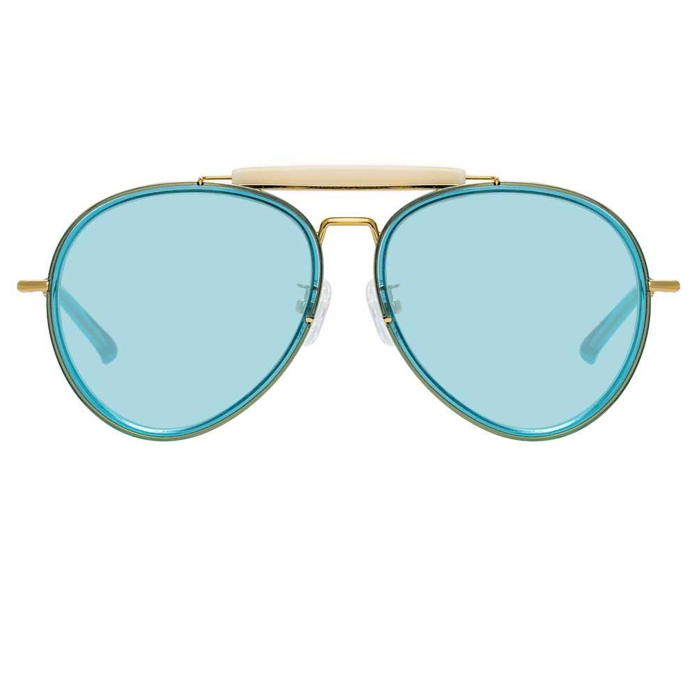 Color_DVN188C4SUN - Dries Van Noten 188 C4 Aviator Sunglasses