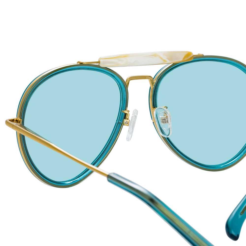 Color_DVN188C4SUN - Dries Van Noten 188 C4 Aviator Sunglasses