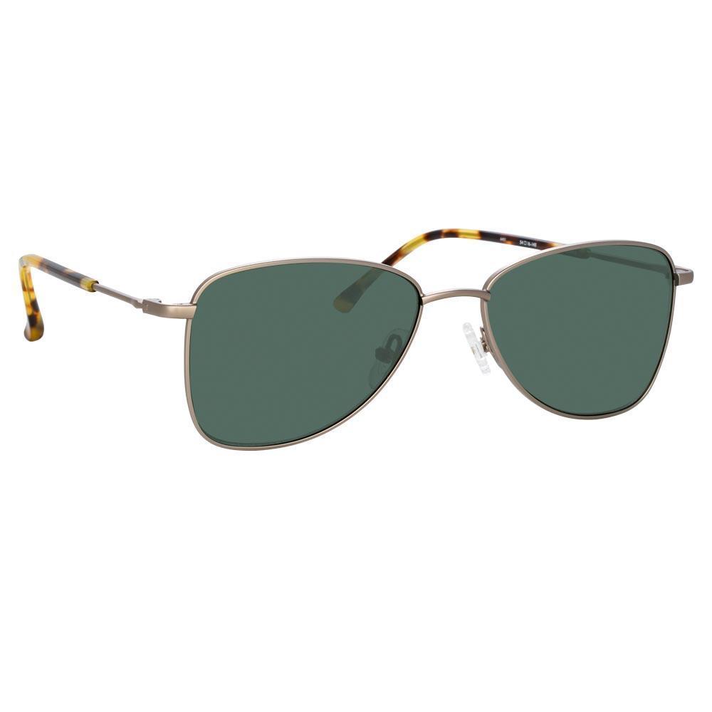Color_DVN197C5SUN - Dries Van Noten 197 Aviator Sunglasses in Black
