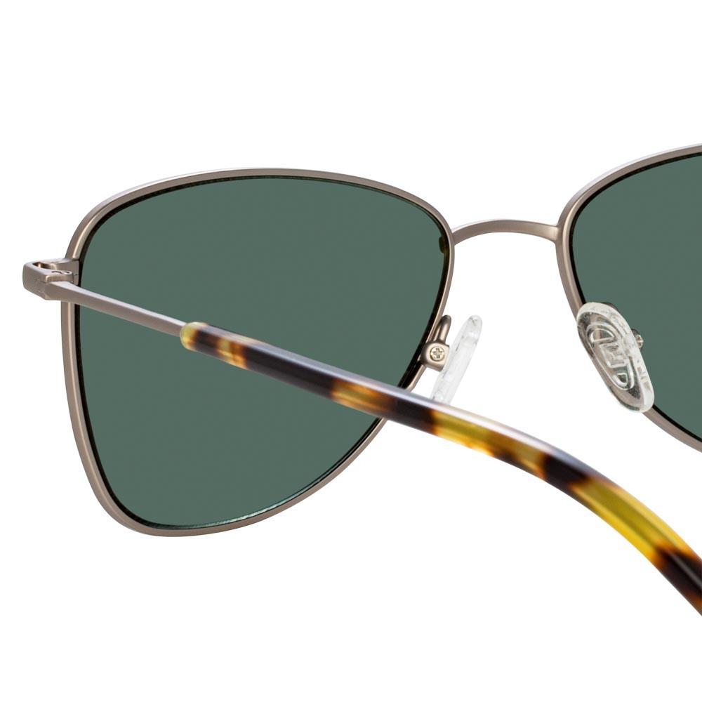 Color_DVN197C5SUN - Dries Van Noten 197 Aviator Sunglasses in Black