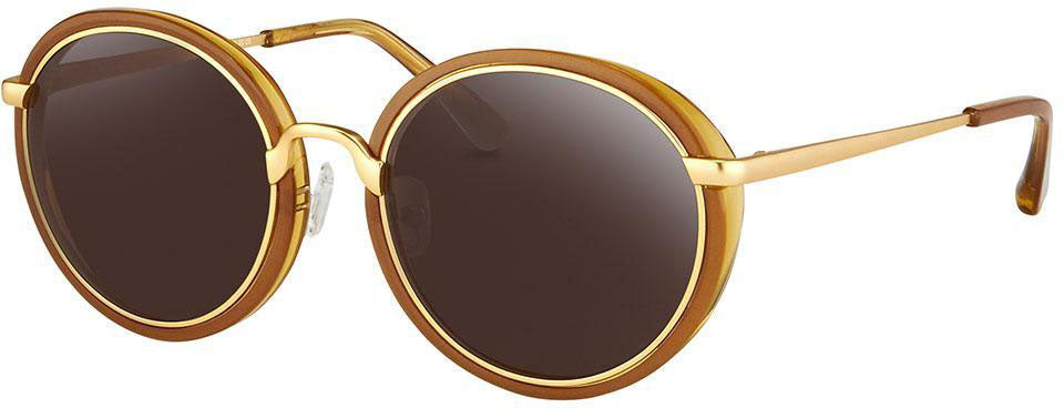 Color_DVN78C10SUN - Dries van Noten 78 C10 Oval Sunglasses